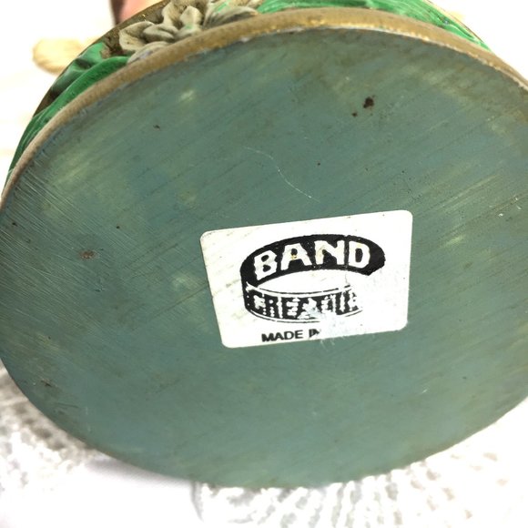 Cupids Angels Resin Romantic Candle Stick Holder Vtg - Picture 10 of 15